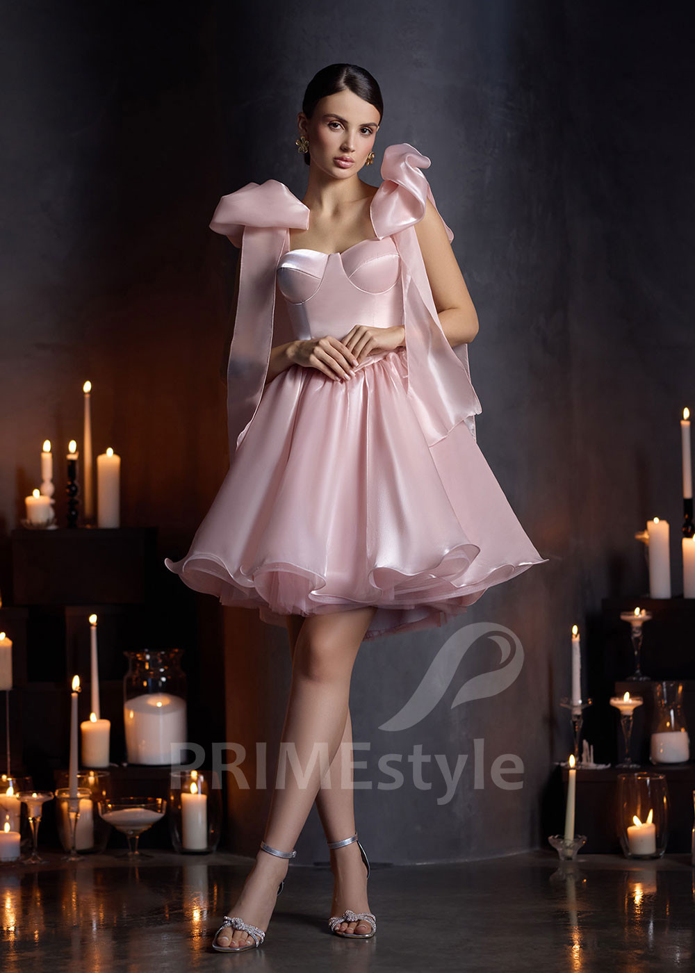 Popolnočné šaty pre nevestu RC2926