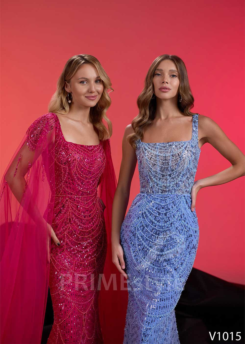 Luxusné trblietavé spoločenské šaty RS1015