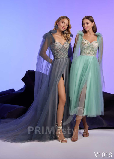 Romantické spoločenské šaty RS1018