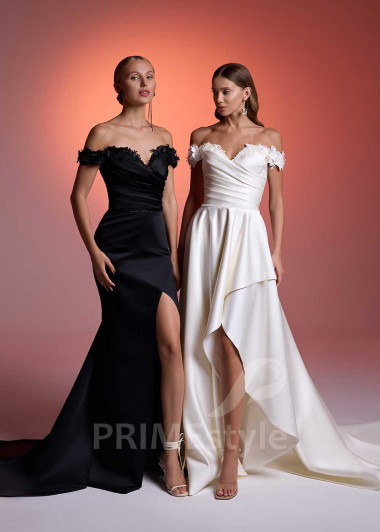 Popolnočné šaty pre nevestu RS1022 - primestyle.sk