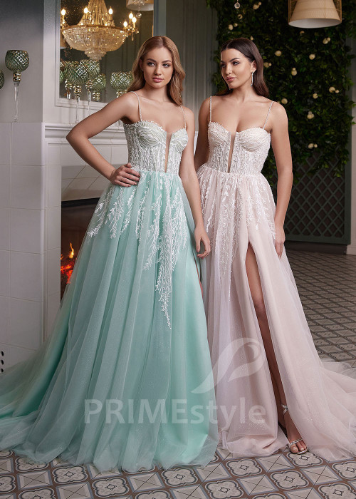 Čipkované šaty na ples RC2602