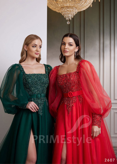 Čipkované šaty na ples RC2607 - primestyle.sk