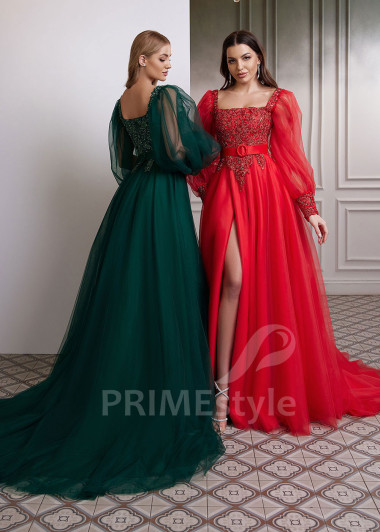 Čipkované šaty na ples RC2607 - primestyle.sk