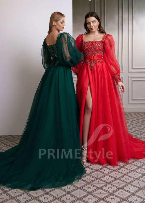 Čipkované šaty na ples RC2607