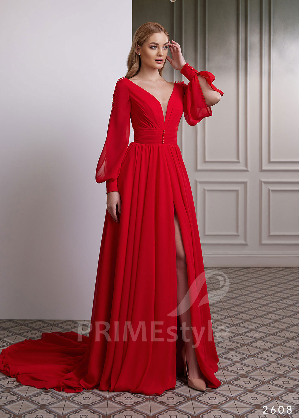 Elegantné večerné šaty RC2608