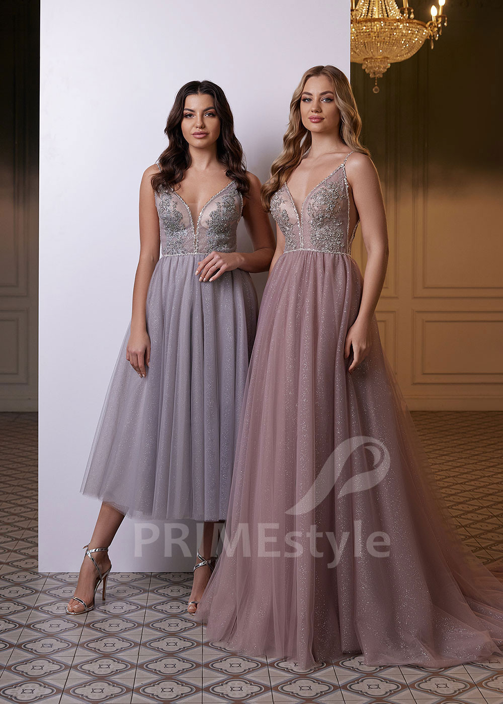 Čipkované šaty na ples RC2612