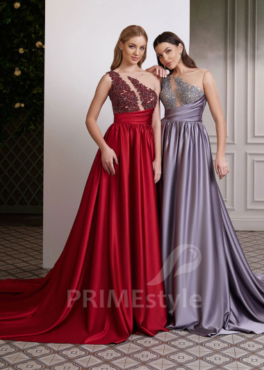 Originálne čipkované šaty na ples RC2617