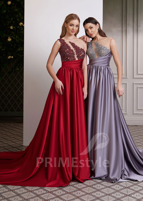 Originálne čipkované šaty na ples RC2617