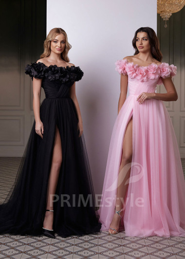 Kvetované šaty na svadbu RC2625