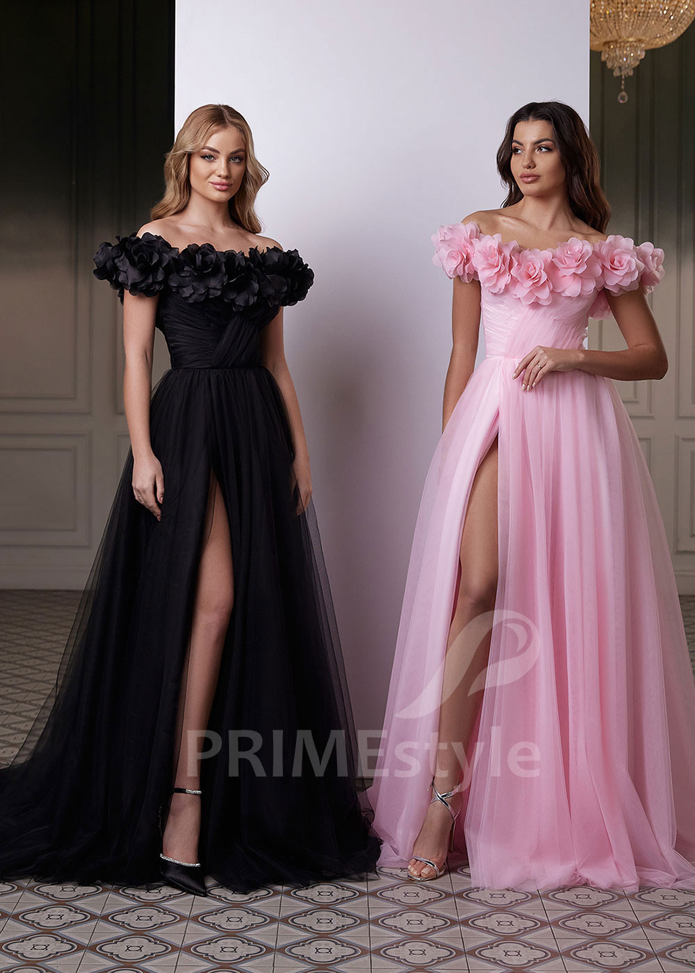 Kvetované šaty na svadbu RC2625