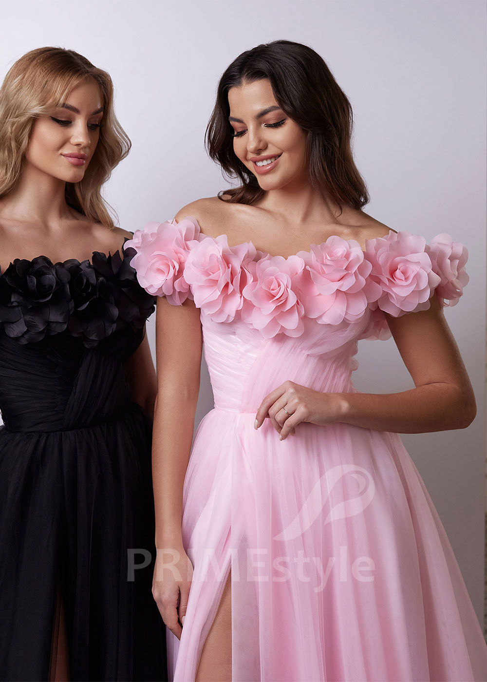 Kvetované šaty na svadbu RC2625