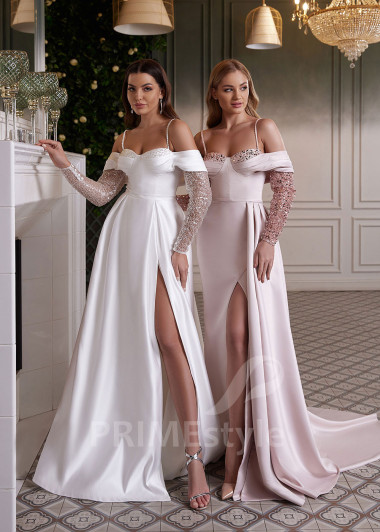 Exkluzívne večerné šaty RC2636 - primestyle.sk