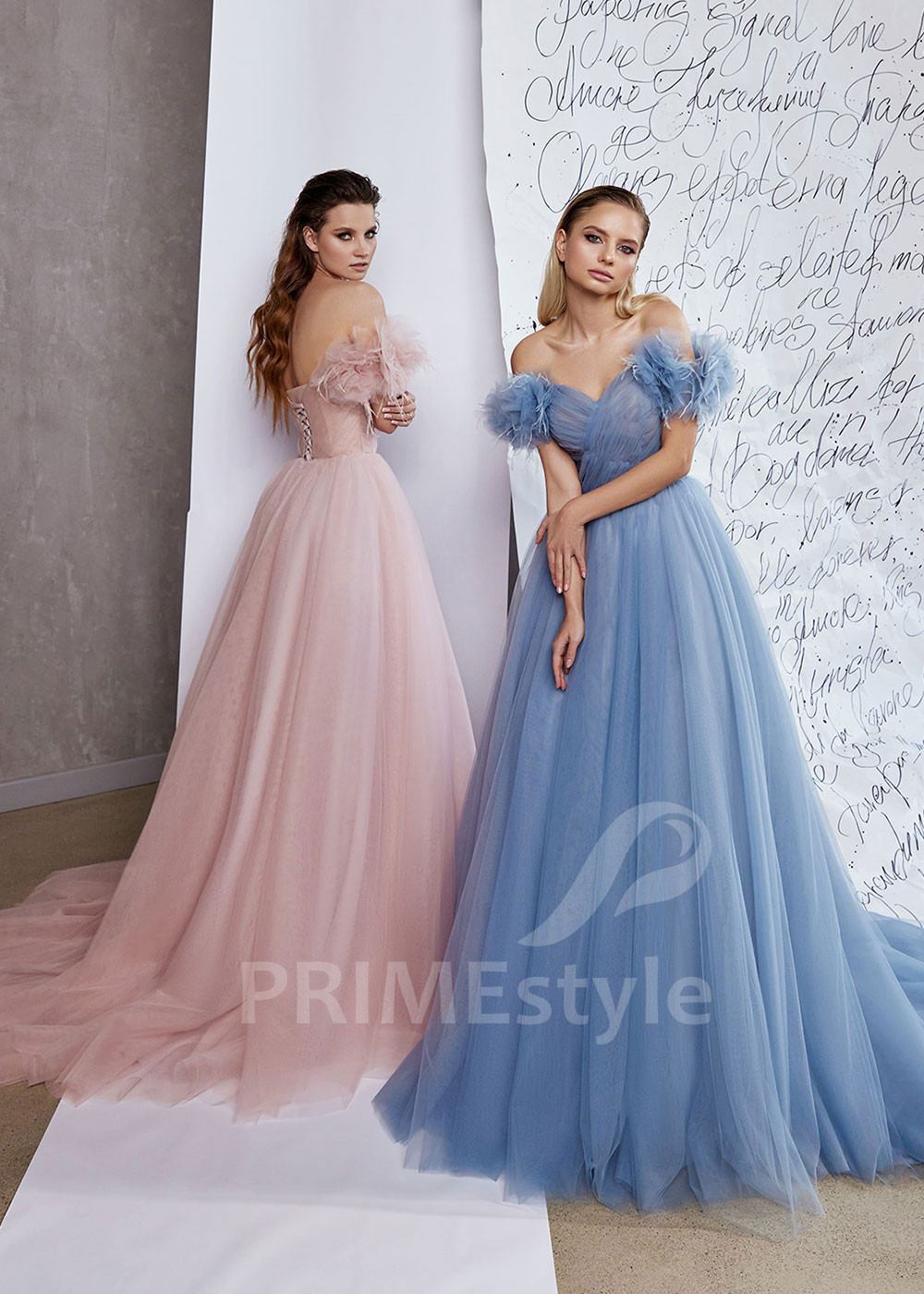 Princeznovské šaty na stužkovú RS954