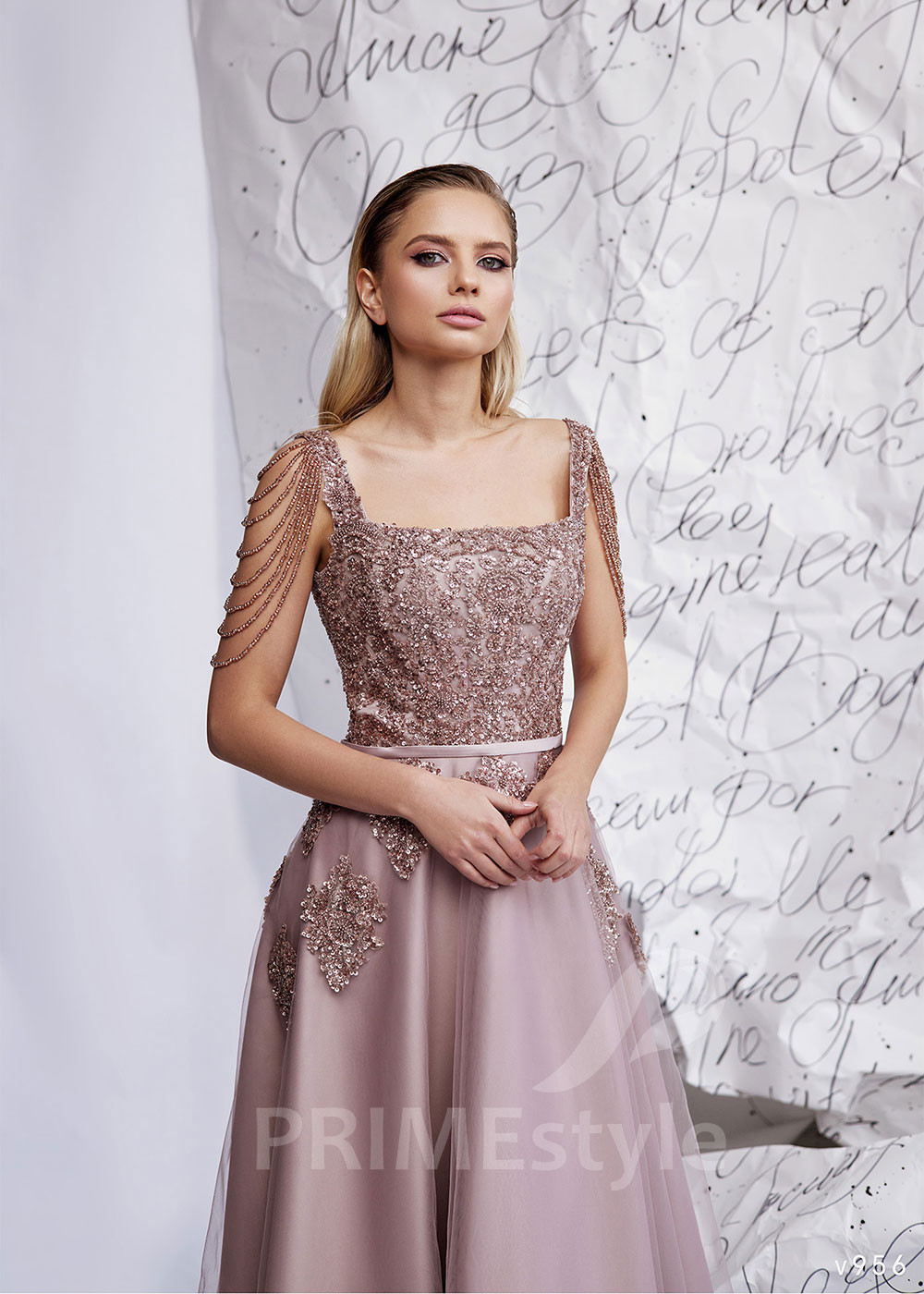 Luxusné šaty pre svadobné mamy RS956