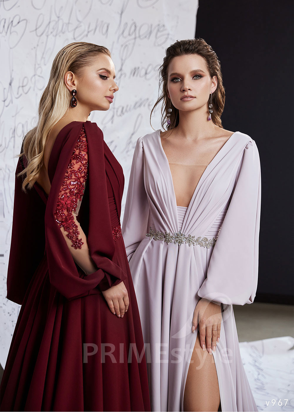 Dlhé šaty pre svadobné mamy RS967