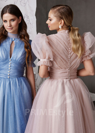 Midi šaty na svadbu RS971 - primestyle.sk