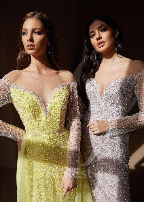 Extravagantné večerné šaty RC2404