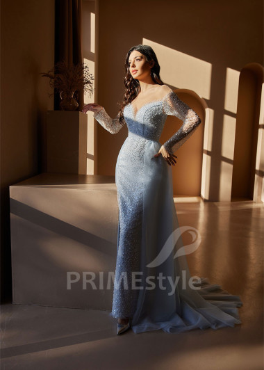 Extravagantné večerné šaty RC2404 - primestyle.sk