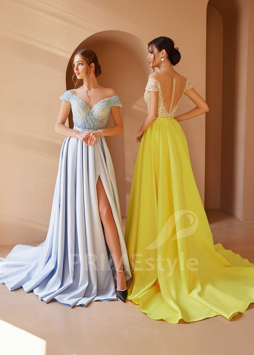 Moderné večerné šaty RC2409