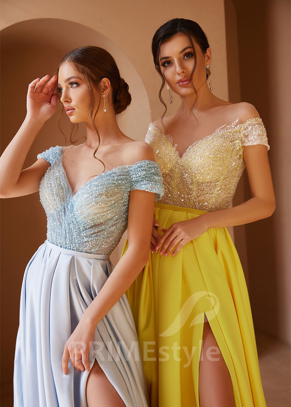 Moderné večerné šaty RC2409