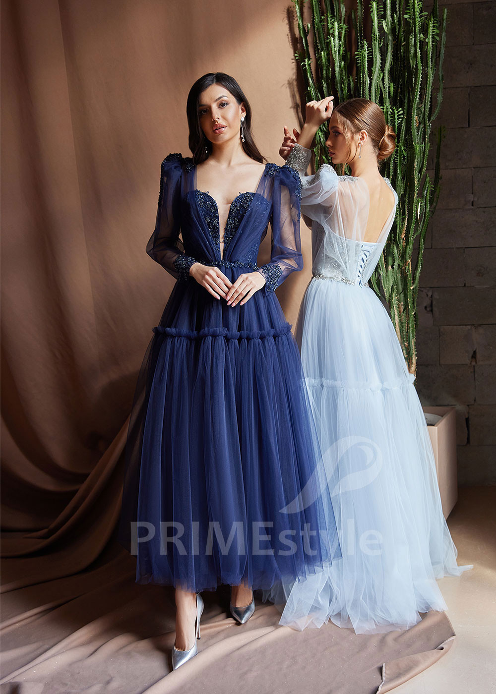 Tylové šaty na svadbu RC2413