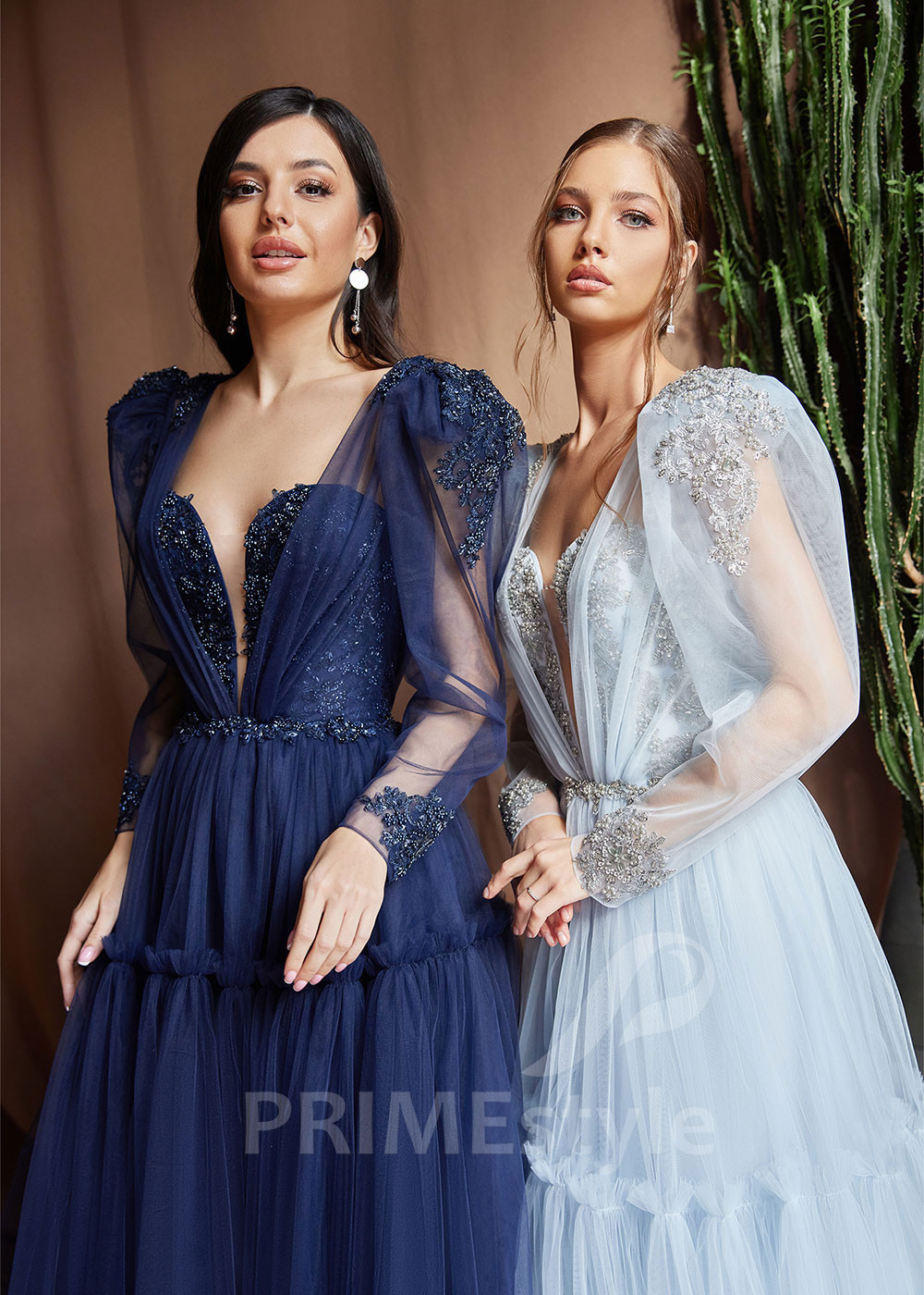 Tylové šaty na svadbu RC2413