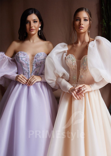 Extravagantné večerné šaty RC2419 - primestyle.sk