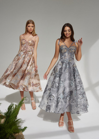 Luxusné večerné šaty RS901