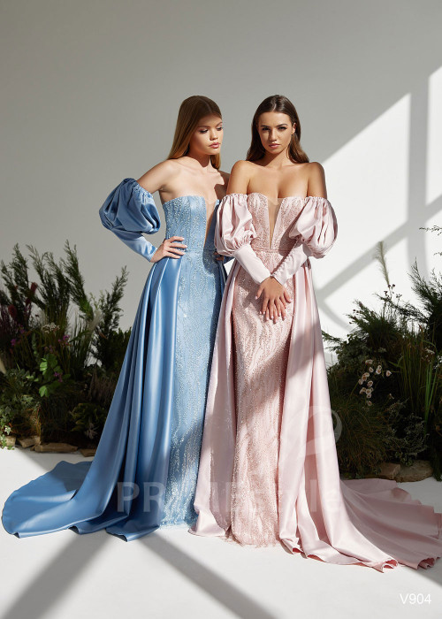 Moderné večerné šaty RS904