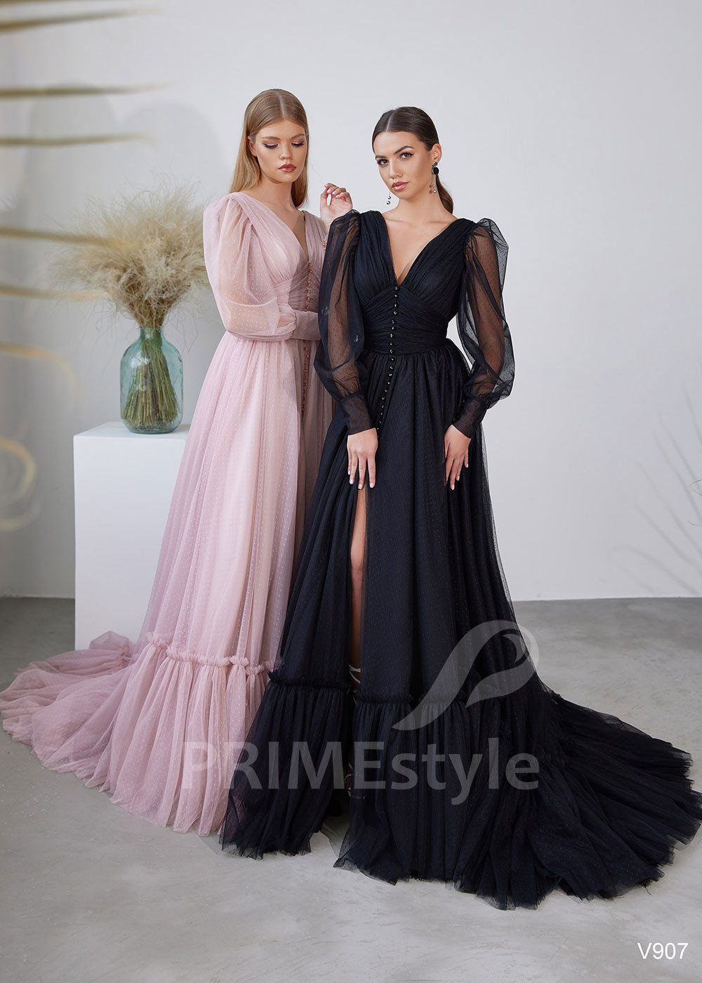 Dlhé šaty pre svadobné mamy RS907