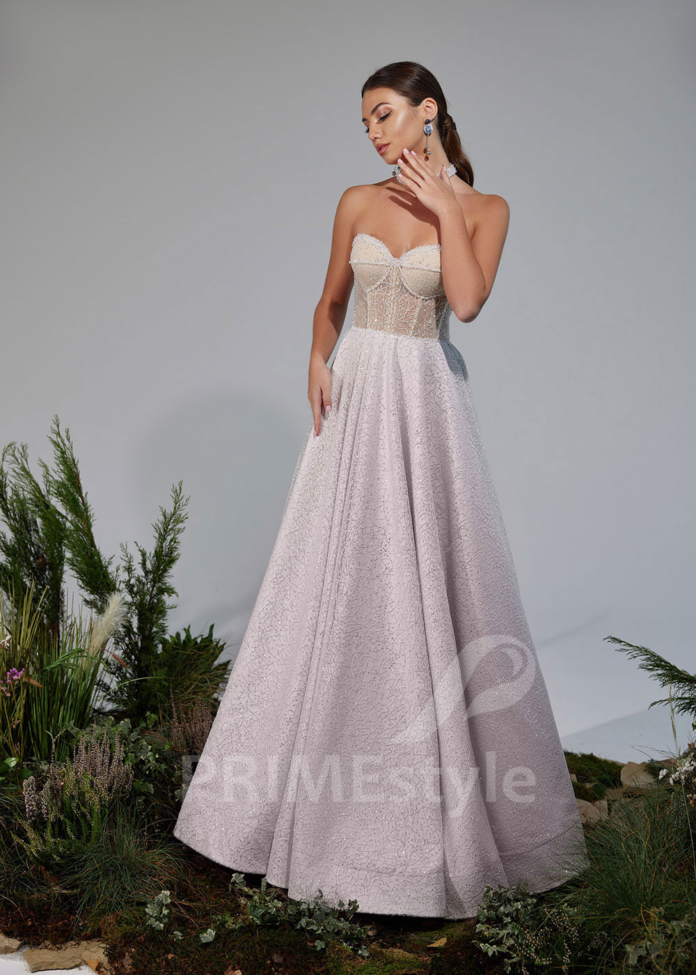 Trblietavé šaty pre družičky RS912