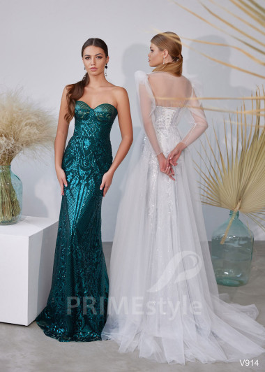 Luxusné šaty na svadbu RS914 - primestyle.sk