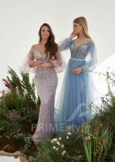 Luxusné šaty pre svadobné mamy RS915 - primestyle.sk