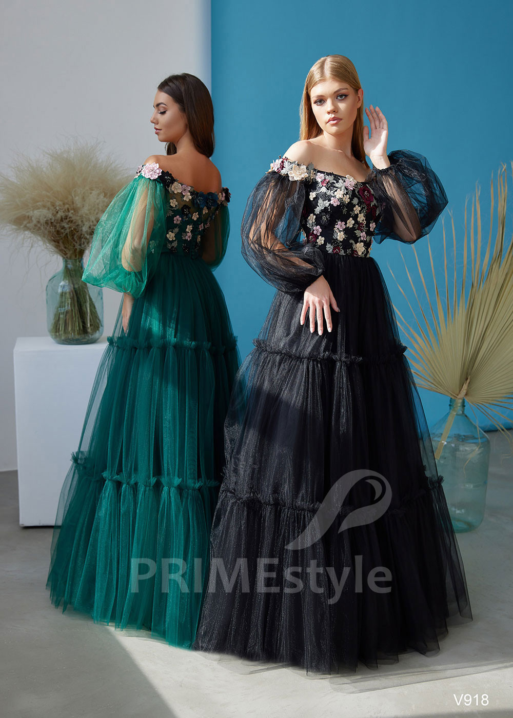 Kvetované šaty na svadbu RS918