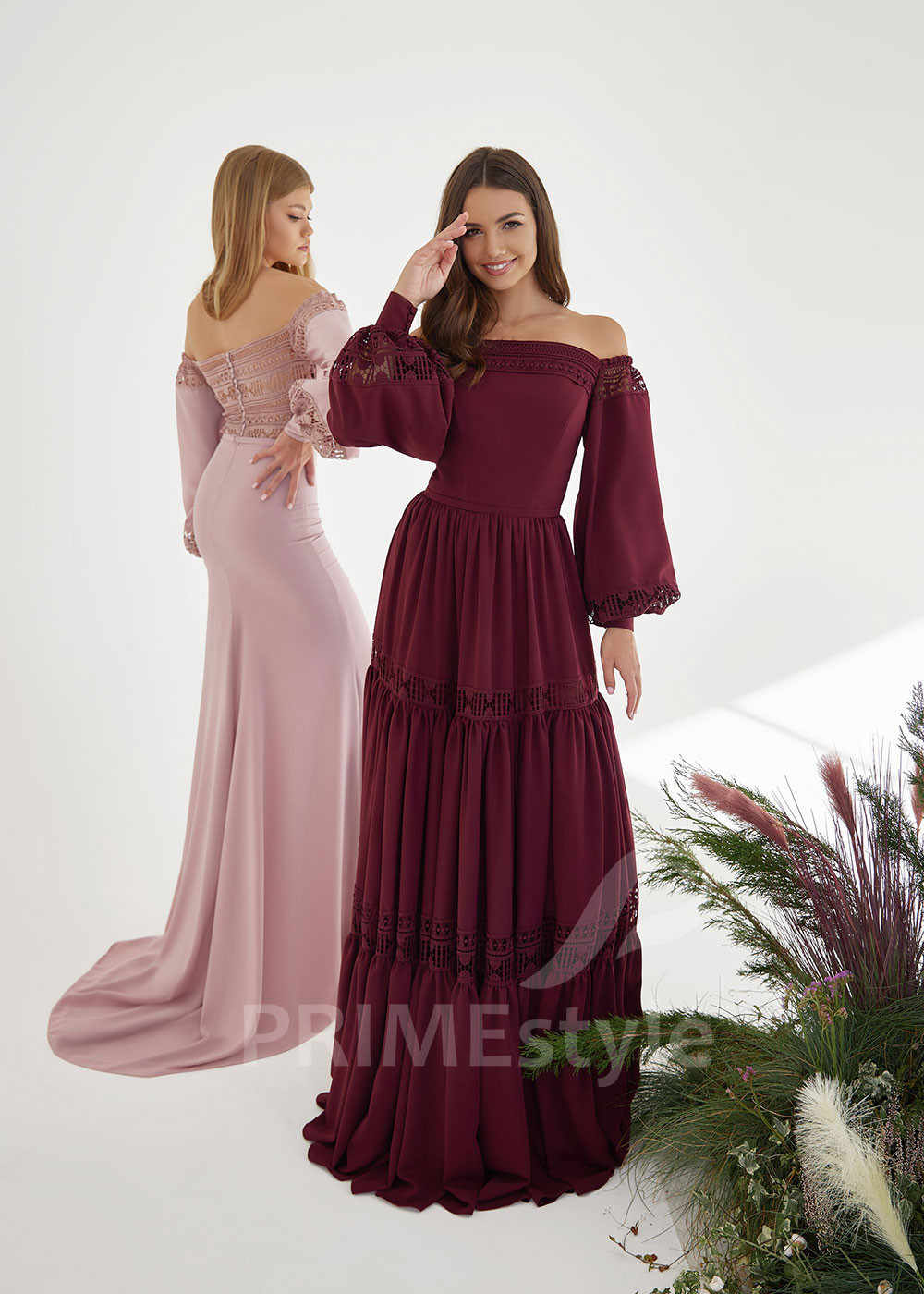 Elegantné večerné šaty RS919