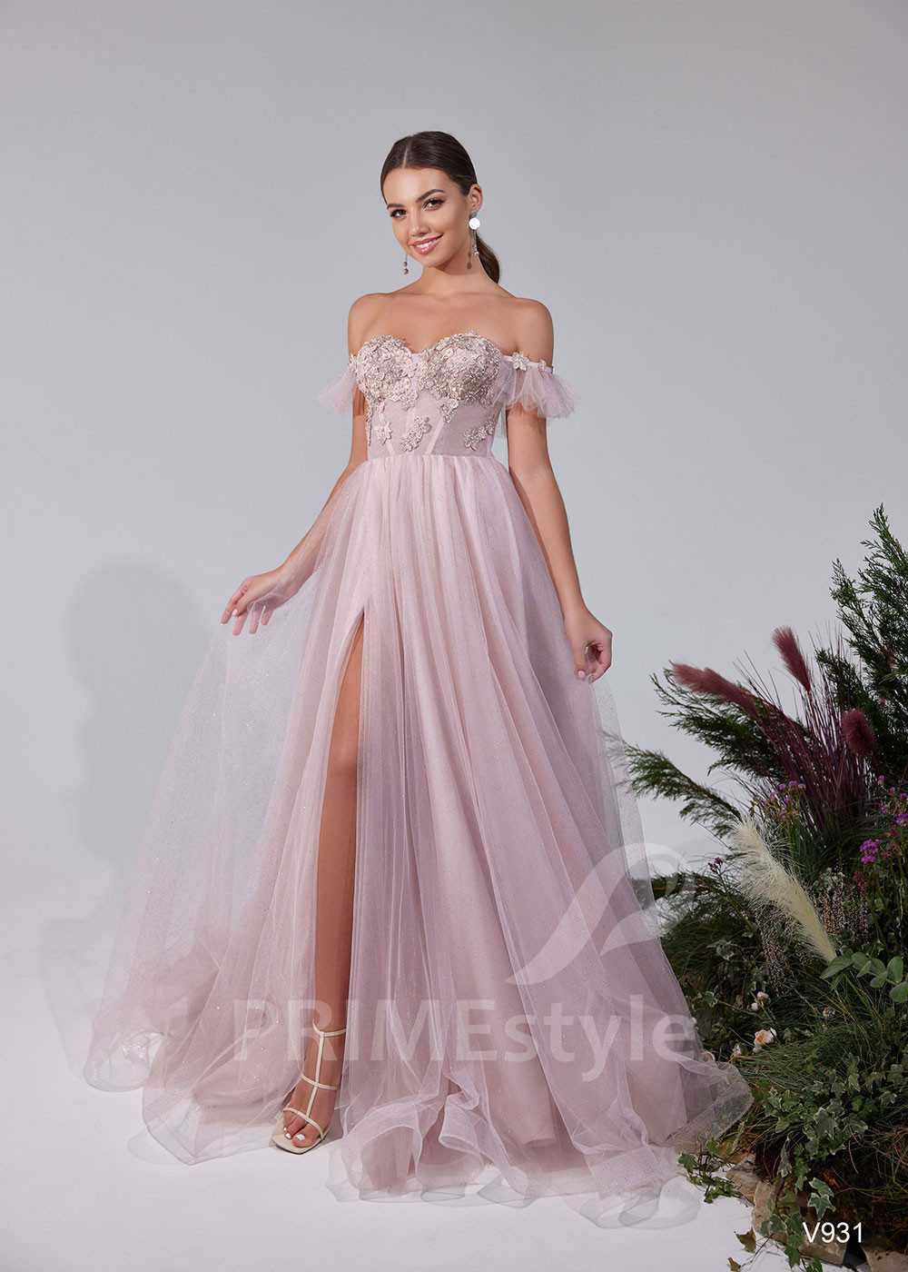 Luxusné šaty na stužkovú RS931