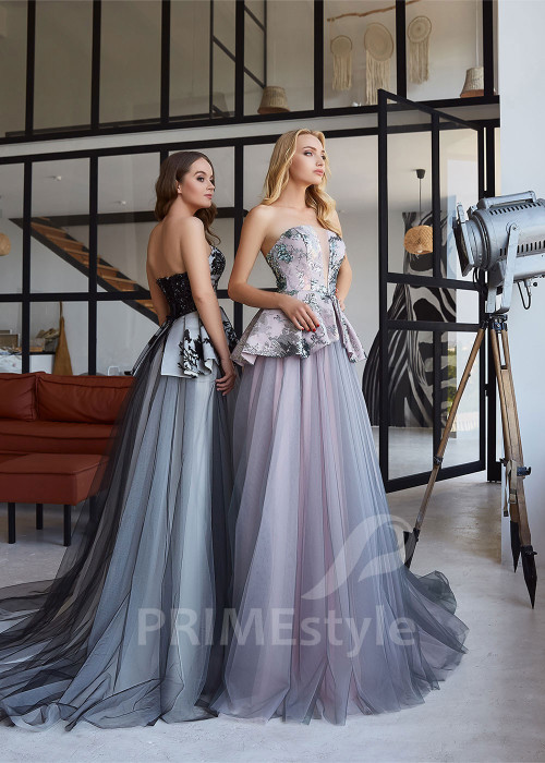 Moderné večerné šaty RC2117