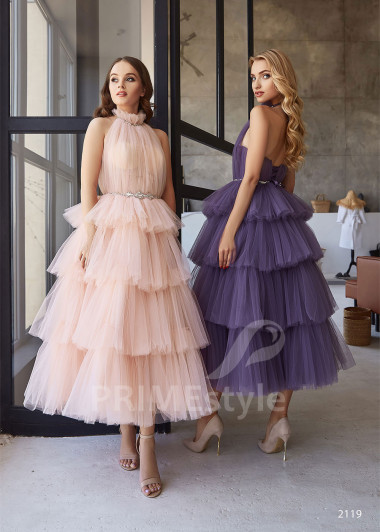 Extravagantné večerné šaty RC2119 - primestyle.sk