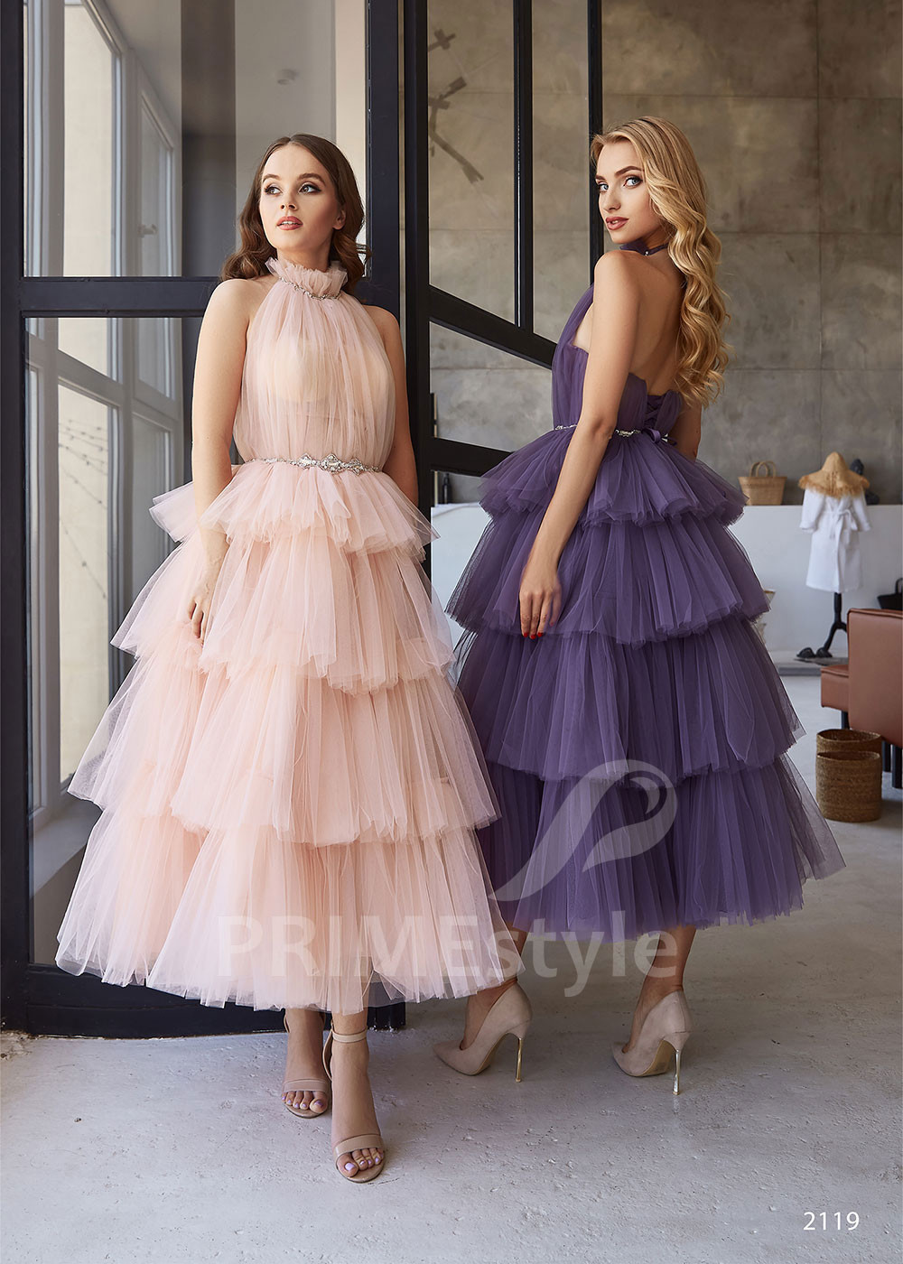 Extravagantné večerné šaty RC2119