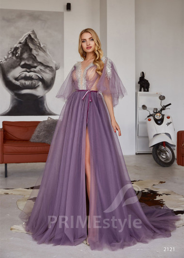 Dlhé šaty pre svadobné mamy RC2121