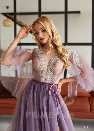 Dlhé šaty pre svadobné mamy RC2121 - primestyle.sk