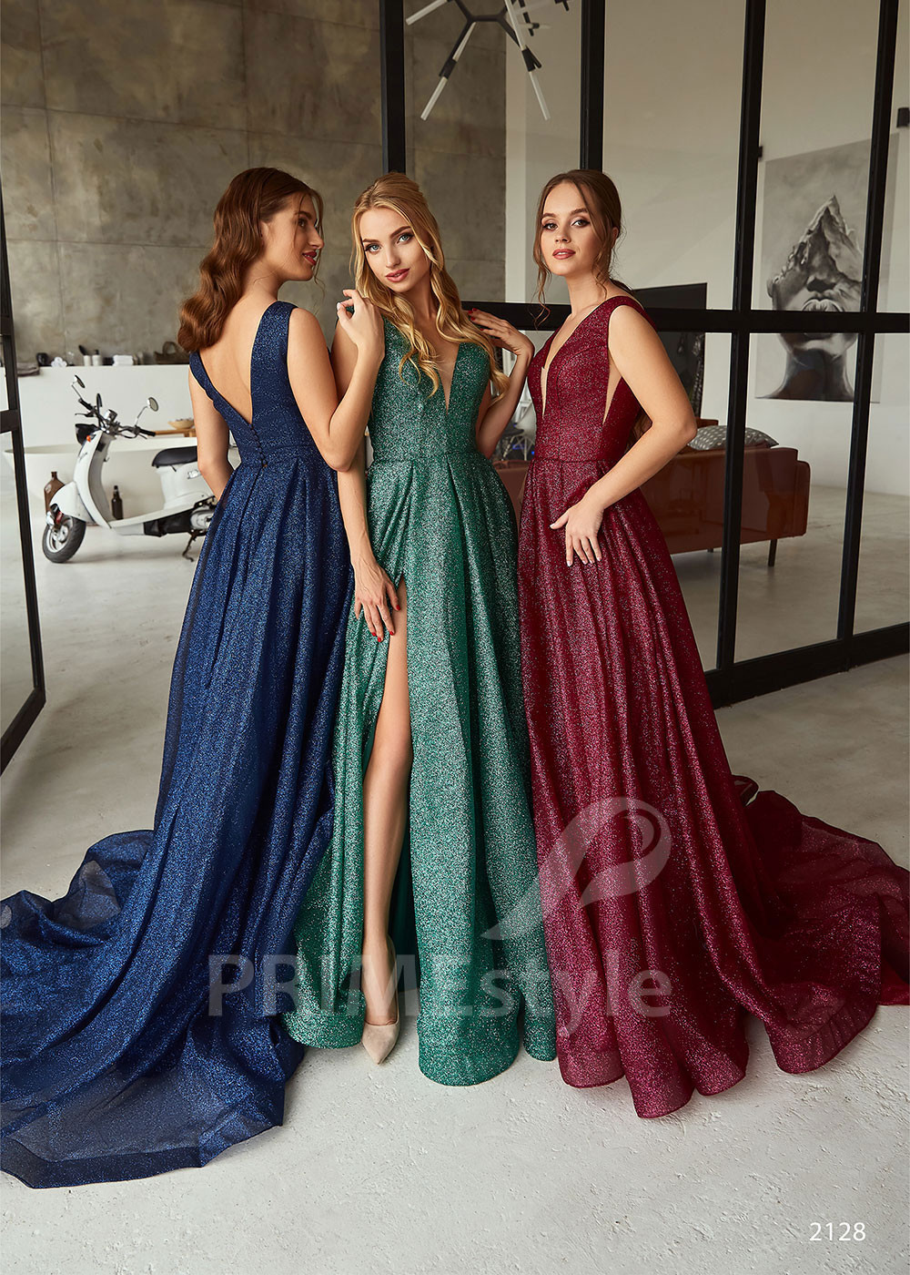 Elegantné večerné šaty RC2128