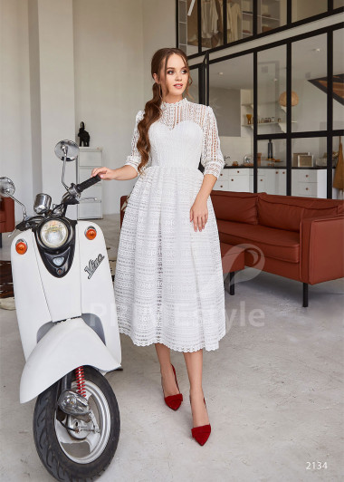 Krátke popolnočné šaty RC2134