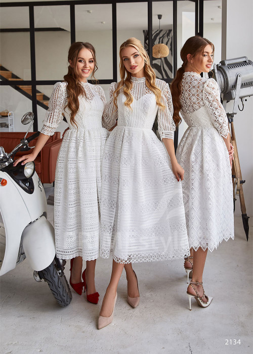 Krátke popolnočné šaty RC2134