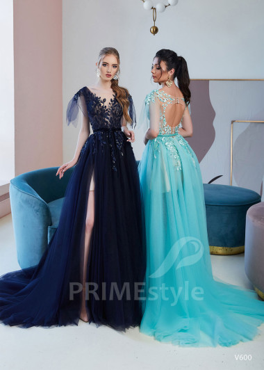 Čipkované šaty na ples RS600