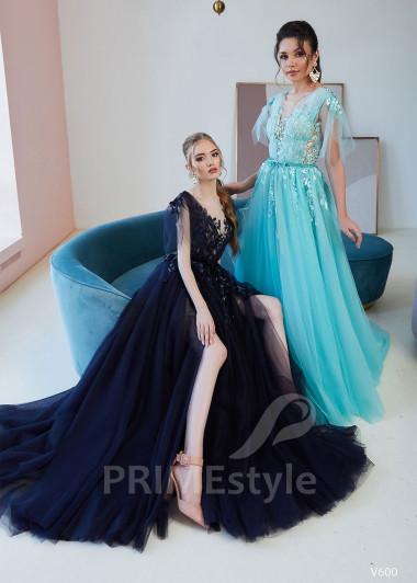 Čipkované šaty na ples RS600 - primestyle.sk