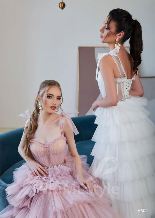 Luxusné šaty na stužkovú RS604