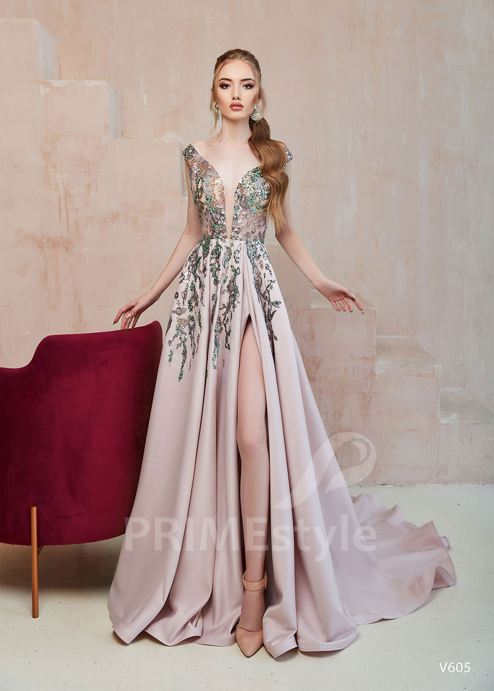 Luxusné šaty na ples RS605