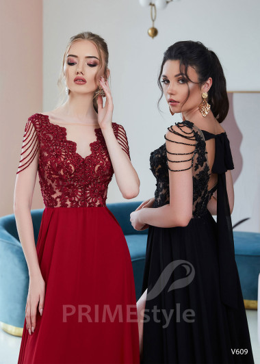 Krajkové šaty na ples RS609 - primestyle.sk