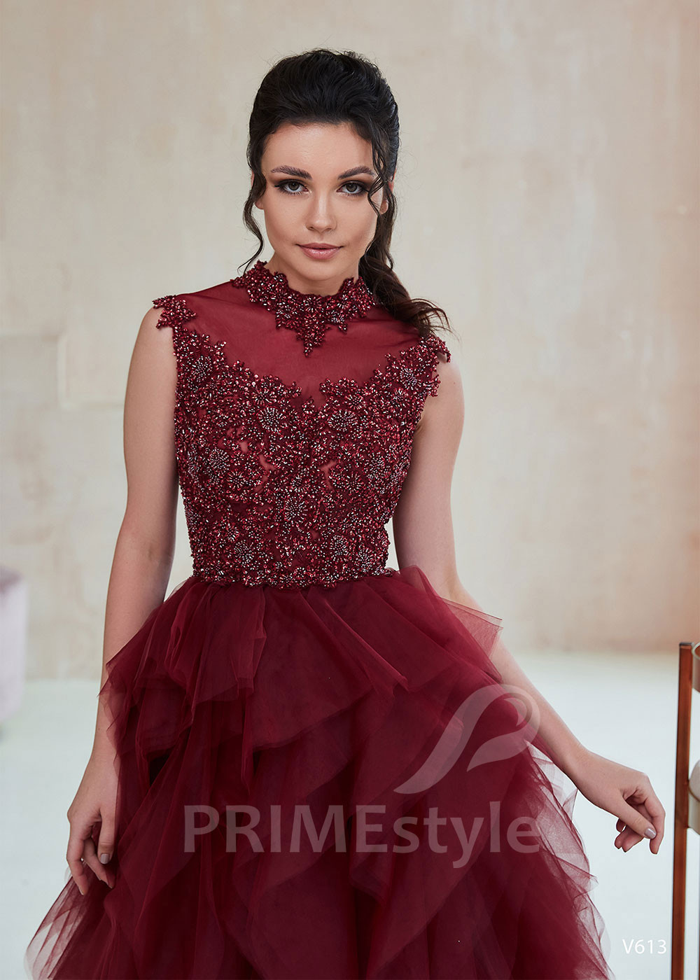 Extravagantné večerné šaty RS613